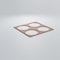 Ekena Millwork Large Wembley Decorative Fretwork Wood Wall Panels, Wood (Paint Grade), 23 3/8"W x 23 3/8"H x 3/8"T WALW24X24X0375WEMMF - alternate 6